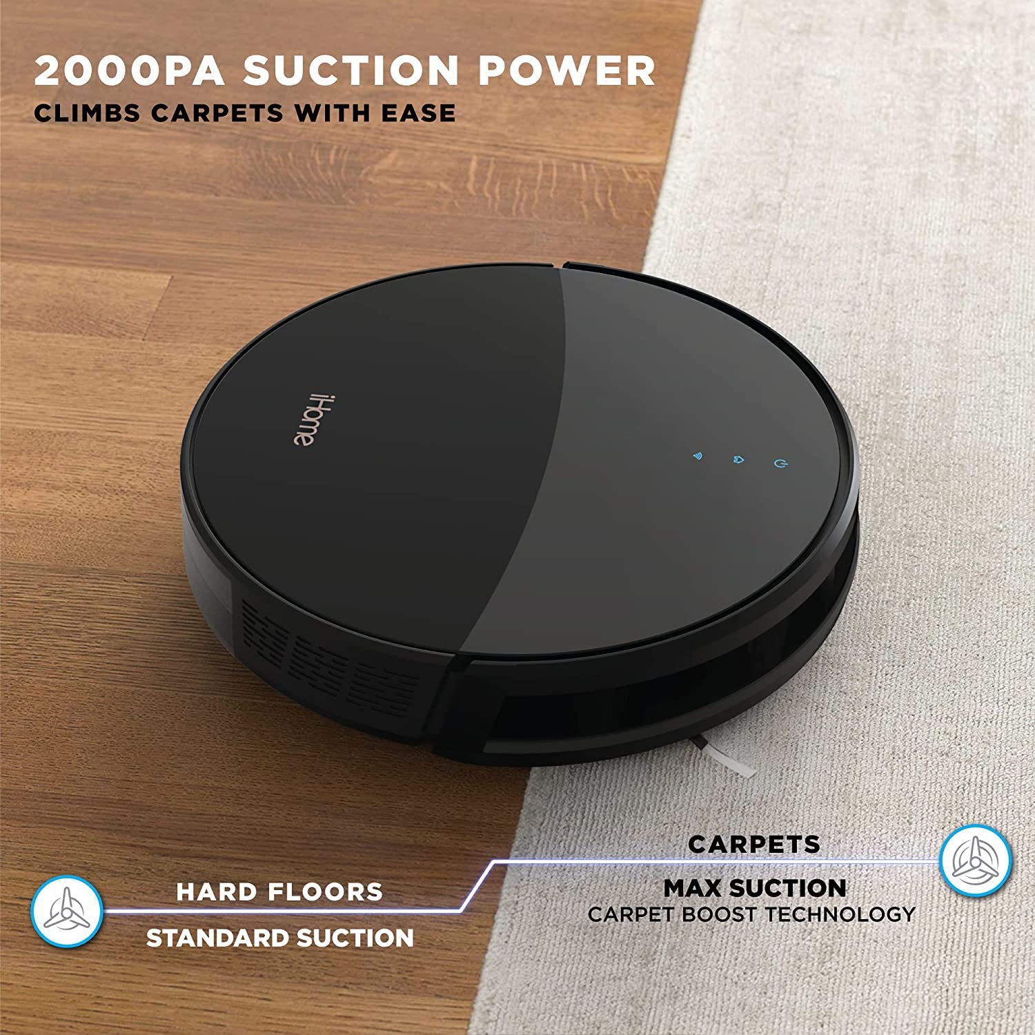  Advanced Robot Vacuum with Self-Charging, Mopping Function, Powerful Suction, APP Control, Mapping Technology, Scheduled Cleaning - Perfect for Pet Hair, Carpets, and Hard Floors"